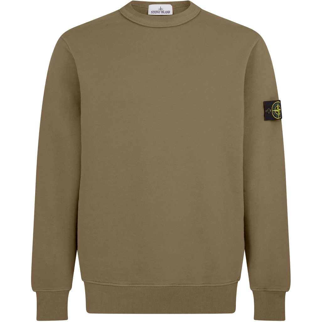 Stone Island Crew Neck Sweatshirt - Biscotto V0094